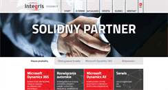 Desktop Screenshot of integris.pl